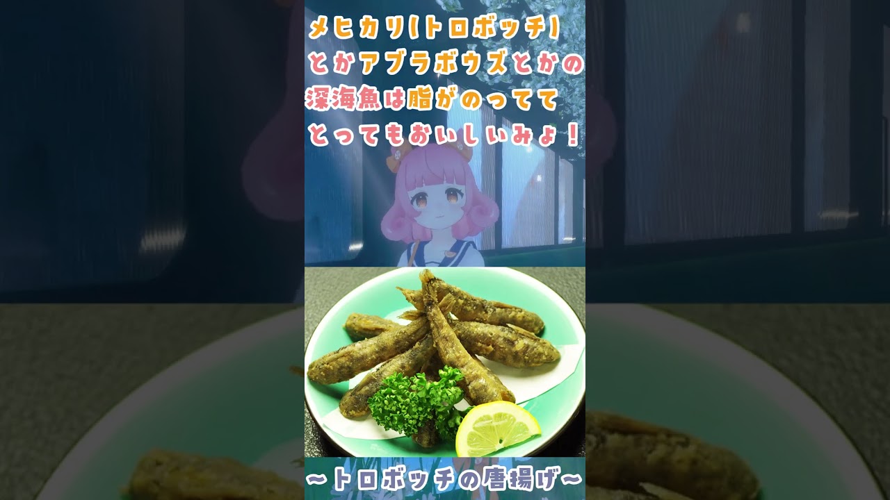 【ご当地キャラ動画】沼津市ご当地Vキャラが「深海魚料理」をご紹介！【100周年まであと5日】