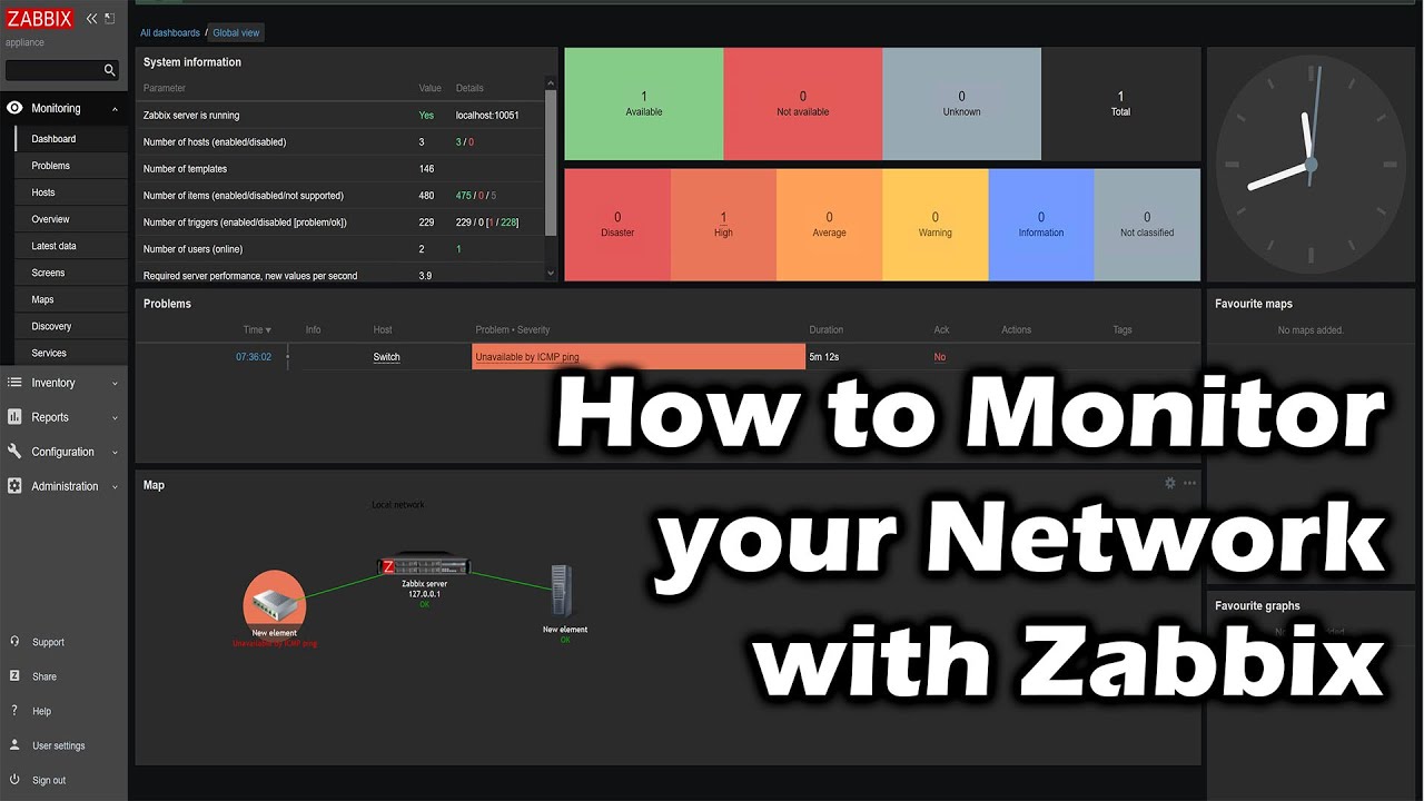 【IT関連動画まとめ】How to monitor your network for free with Zabbix