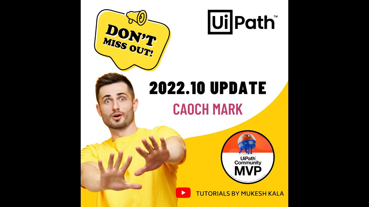 【IT関連動画まとめ】UiPath 2022.10 Updates | Coach Mark Navigator | UiPath New Features #shorts